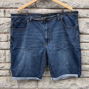Men's Denim Shorts - Blue
